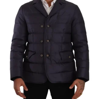 Verri Elegant Wool Blend Bomber Jacket