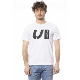 Trussardi White Cotton Men T-Shirt