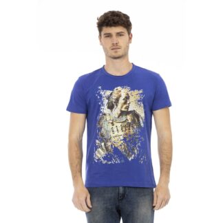 Trussardi Action White Cotton Men T-Shirt