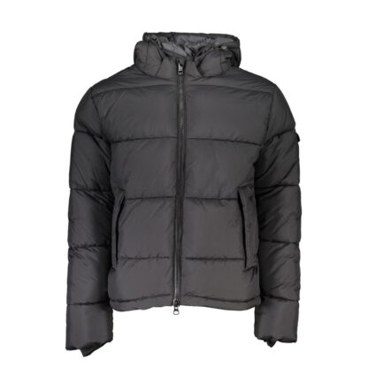 North Sails Black Polyester Mens Jacket