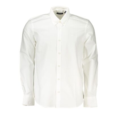 North Sails White Cotton Men Shirt