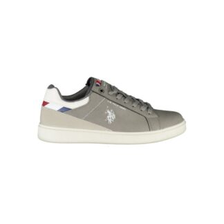 U.S. POLO ASSN. Gray Polyester Men Sneaker