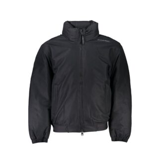 Calvin Klein Sleek Hooded Men's Jacket with Contrast Details