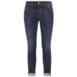 Dondup Elegant Grey Stretch Icon Jeans