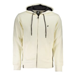 U.S. Grand Polo Chic Beige Hooded Zip Sweater