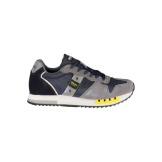 Blauer Sleek Contrast Lace-Up Sneakers