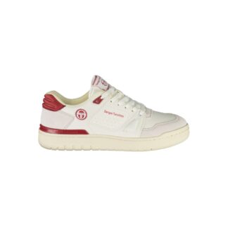 Sergio Tacchini Chic White Sports Sneakers with Contrast Details