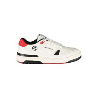 Sergio Tacchini Sleek Black Sneakers with Embroidered Detail