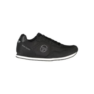 Sergio Tacchini Gray Embroidered Lace-Up Sports Sneakers