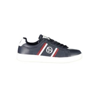 Sergio Tacchini Gray Embroidered Lace-Up Sports Sneakers