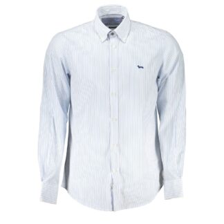 Harmont & Blaine Elegant Blue Long Sleeve Cotton Shirt