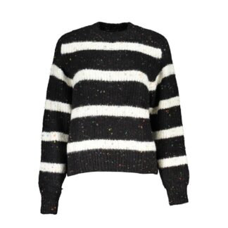 Desigual High Neck Contrast Detail Sweater