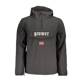 Norway 1963 Gray Soft Shell Hooded Jacket