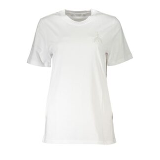 Patrizia Pepe Chic Crew Neck Organic Cotton Tee