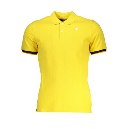 K-WAY Sunshine Yellow Cotton Blend Polo