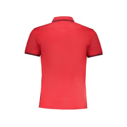 Harmont & Blaine Red Cotton Polo Shirt