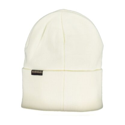 Napapijri White Acrylic Hats & Cap