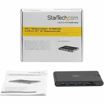 Dockstation Startech DKT30CHVSCPD Μαύρο