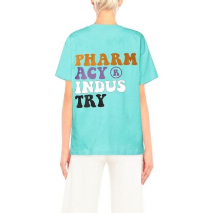 Pharmacy Industry Green Cotton Tops & T-Shirt