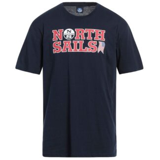 North Sails Pristine White Rubber Logo Tee