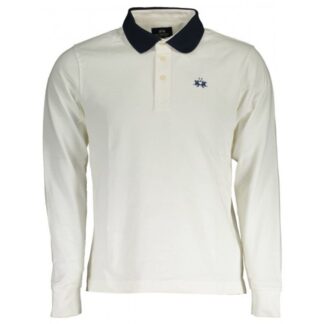 La Martina Sleek Cotton Blend Polo Shirt with Logo