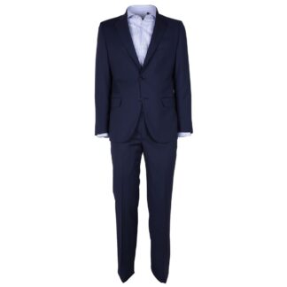 Made in Italy Elegant Woolen Men's Suit in Dapper Blue