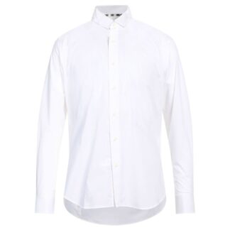 Baldinini Trend Black Cotton Men Shirt