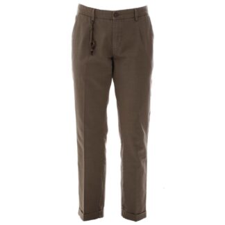 Yes Zee Elegant Cotton Pants in Refined Blue Hue