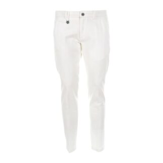 Yes Zee Elegant Cotton Pants in Refined Blue Hue