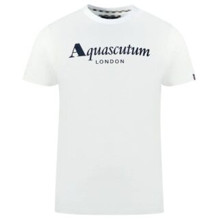 Invicta White Cotton Men's T-Shirt