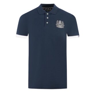 Aquascutum Elegant Cotton Polo with Signature Details