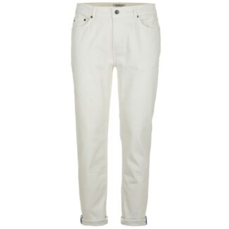 Fred Mello Elegant Brown Cotton Denim Trousers