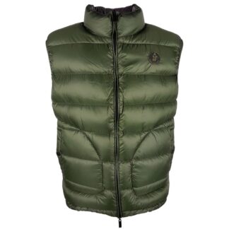 Centogrammi Elegant Dark Blue Nylon Quilted Vest