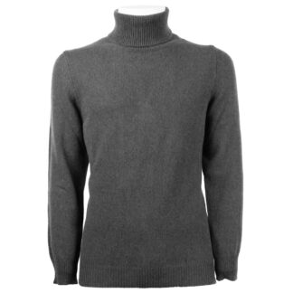 Emilio Romanelli Elegant Men's Cashmere Turtleneck Sweater