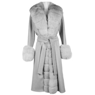 Yes Zee Chic White High Collar Down Jacket