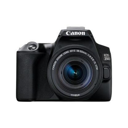 Canon EOS 250D + EF-S 18-55mm f/4-5.6 IS STM SLR Camera Kit 24.1 MP CMOS 6000 x 4000 pixels Black - Φωτογραφική Μηχανή Reflex