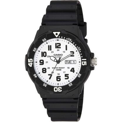 Ανδρικά Ρολόγια Casio MRW-200H-7 Μαύρο (Ø 44,5 mm)