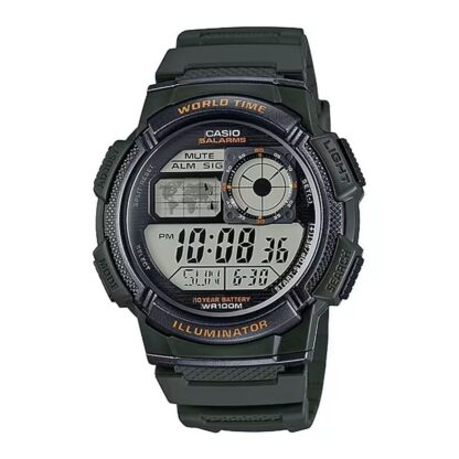 Ανδρικά Ρολόγια Casio WORLD TIME ILLUMINATOR (Ø 43 mm)