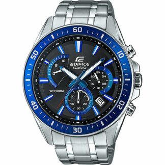 Ανδρικά Ρολόγια Casio EFV-560D-1AVUEF Ασημί Μαύρο (Ø 44 mm)