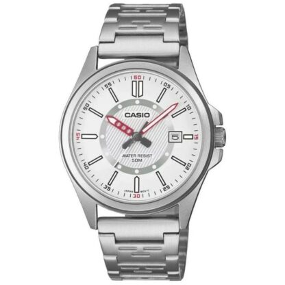 Ανδρικά Ρολόγια Casio ENTICER GENT Ασημί (Ø 40 mm)