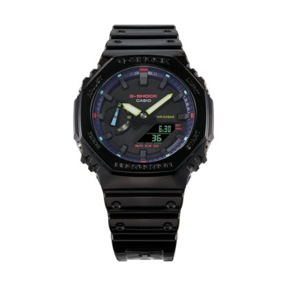 Ανδρικά Ρολόγια Casio GA-2100RGB-1 (Ø 48 mm)