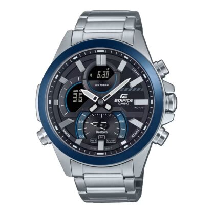 Ανδρικά Ρολόγια Casio EDIFICE SPORT Bluetooth® Μαύρο Ασημί (Ø 49 mm)