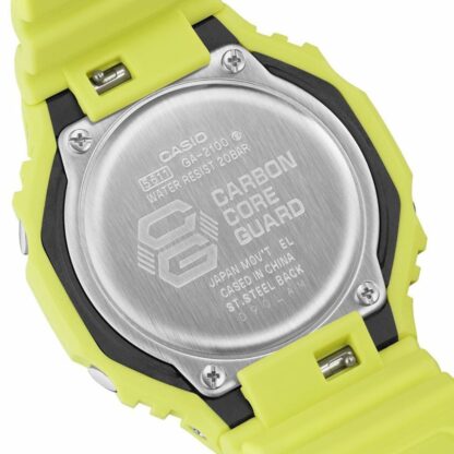 Unisex Ρολόγια Casio G-Shock GA-2100-9A9ER Κίτρινο (Ø 44,5 mm)