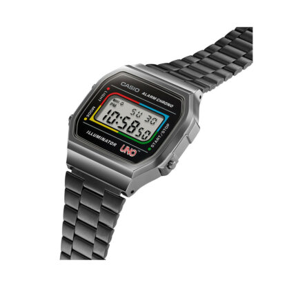 Ανδρικά Ρολόγια Casio A168WEUC-1AER Μαύρο Γκρι (Ø 36 mm)