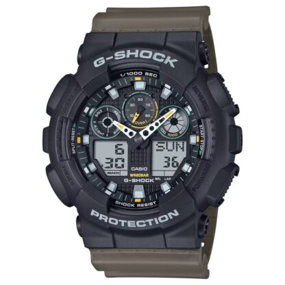 Ανδρικά Ρολόγια Casio G-Shock OVERSIZED - TWO TONE UTILITY COLOURS Μαύρο (Ø 51 mm)