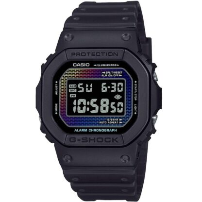 Ανδρικά Ρολόγια Casio G-Shock THE ORIGIN - RAINBOW BRICK WALL SERIE Μαύρο