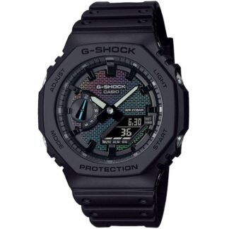 Ανδρικά Ρολόγια Casio G-Shock THE ORIGIN - RAINBOW BRICK WALL SERIE Μαύρο