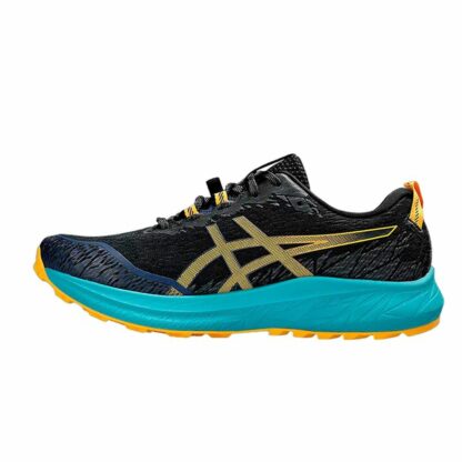 Παπούτσια για Tρέξιμο για Ενήλικες Asics Fuji Lite 4 Μαύρο