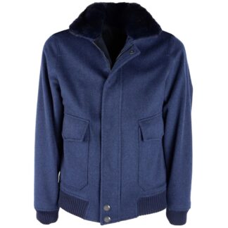 K-WAY Blue Polyester Jacket