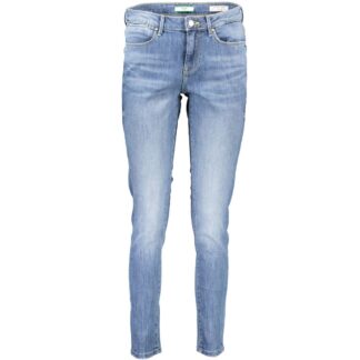 Calvin Klein Blue Cotton Women Jeans